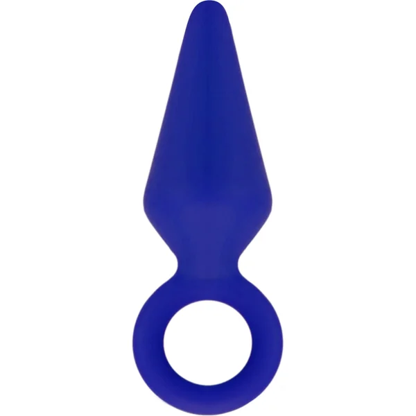 Luxe Candy Rimmer Silicone Butt Plug – Small – Indigo
