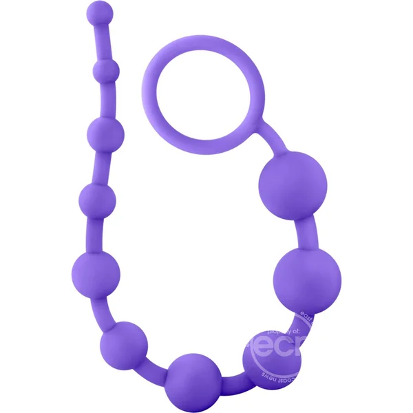 Luxe Silicone 10 Beads for Anal Play