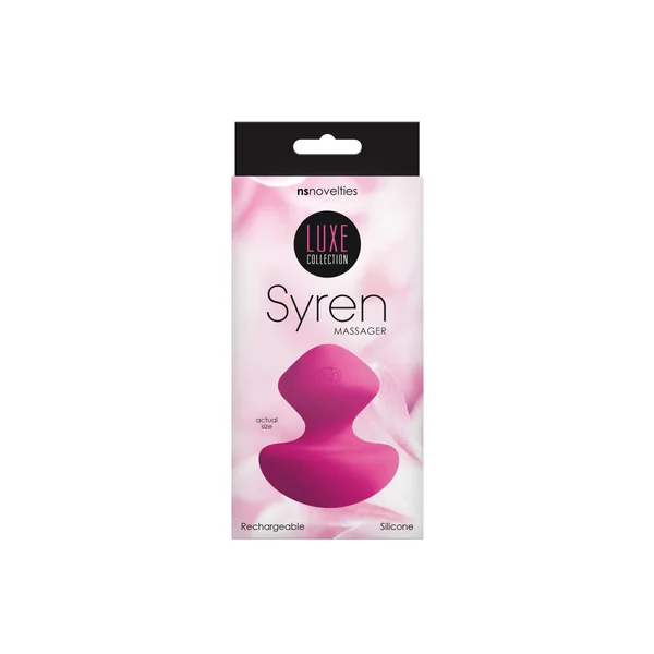 Luxe Syren Pink Mini Massager Waterproof Silicone Vibrator