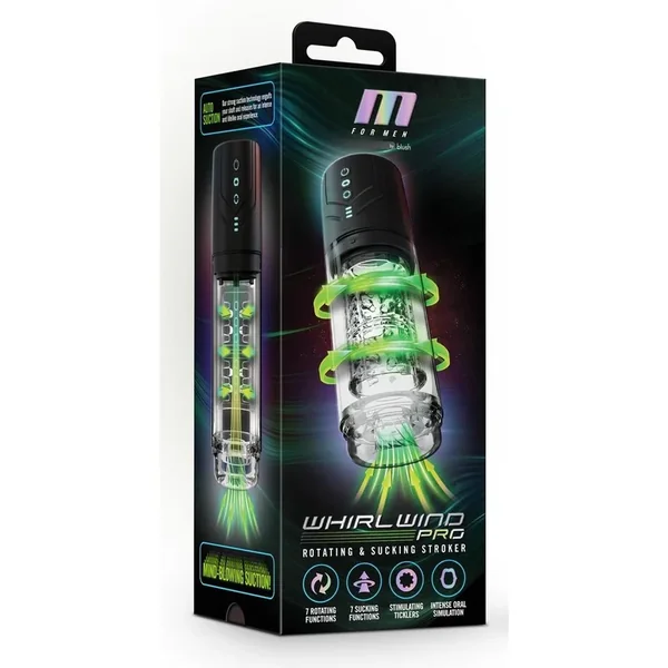 M For Men Whirlwind Pro Rechargeable Masturbator
