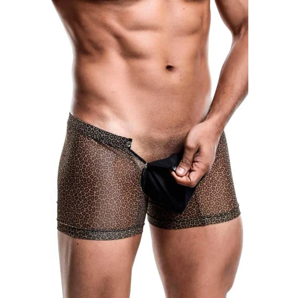 Male Basics - Pouch Boxer - Leopard Print - MBL47