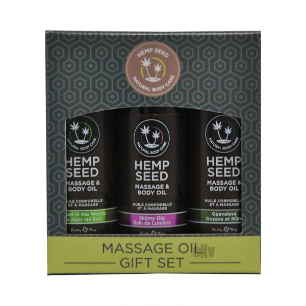 Massage Oil Fragrance Gift Set 3 Fragrances