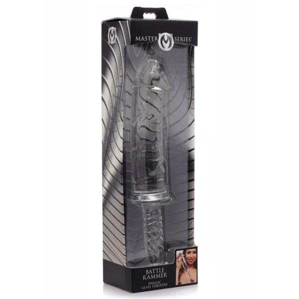 Master Series Battle Rammer Phallic Glass Thruster