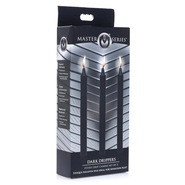 Master Series Dark Drippers Fetish Drip Candles