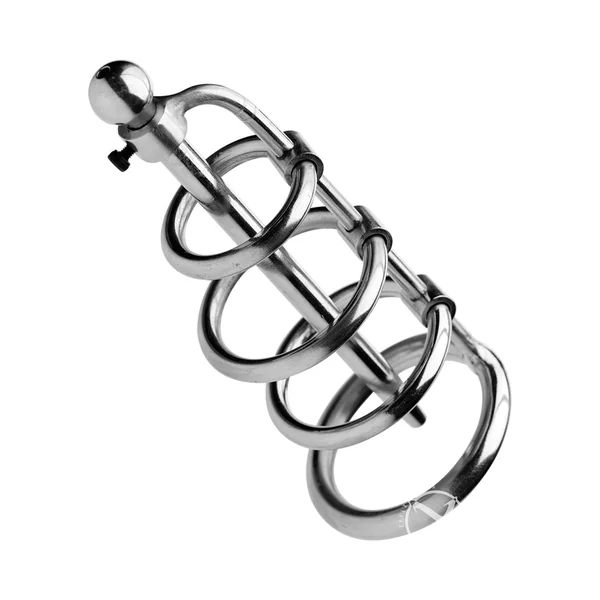 Master Series Gates Of Hell Stainless Steel Adjustable Cum Through Sound Cage