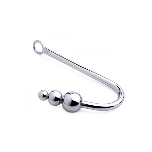 Master Series Meat Hook Beaded Anal Hook