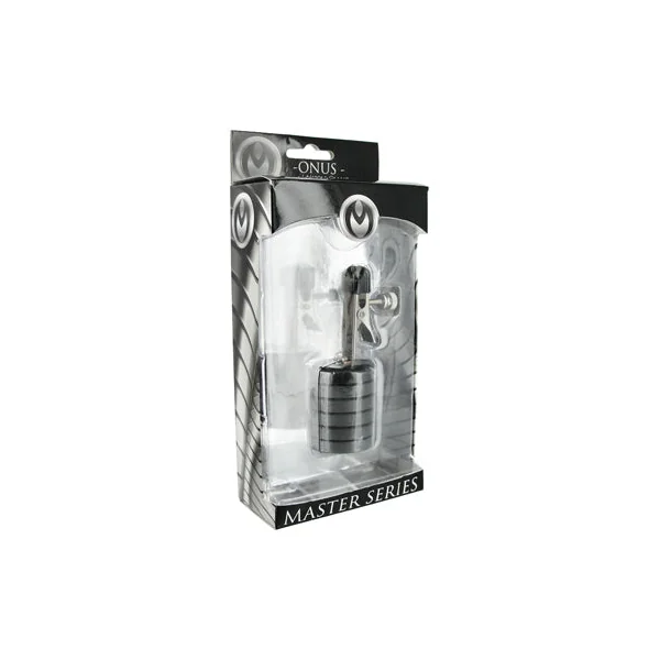 Master Series Onus/nipple Clamp W/weights