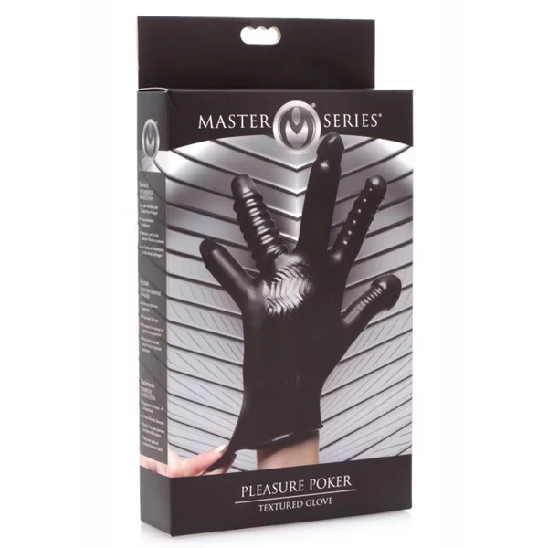 Master Series Pleasure Poker Textured Glove