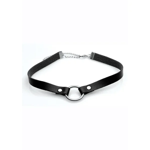 Master Series Silver Ring Slim Choker