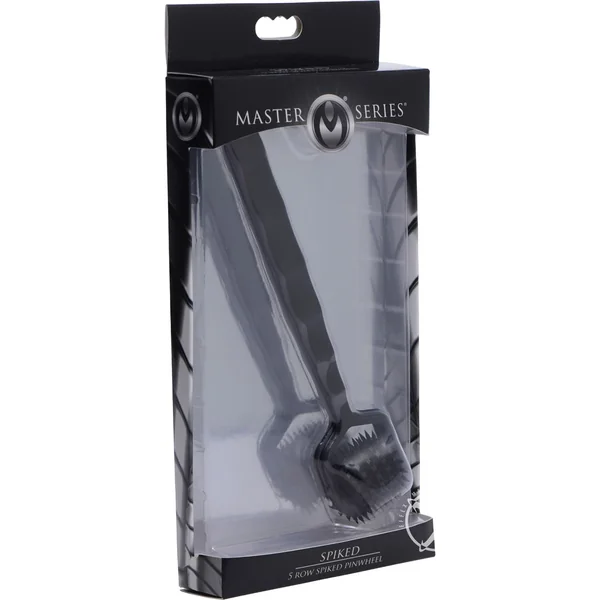 Master Series Spiked 5 Row Pinwheel - Black