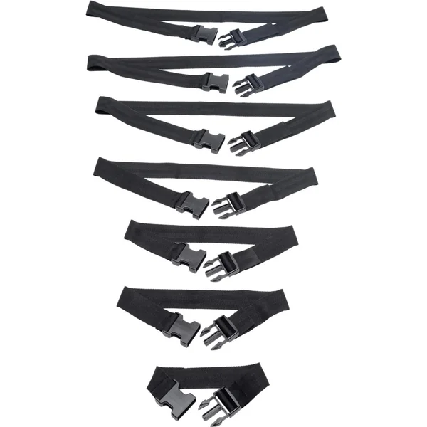 Master Series Subdued Full Body Strap Set Black