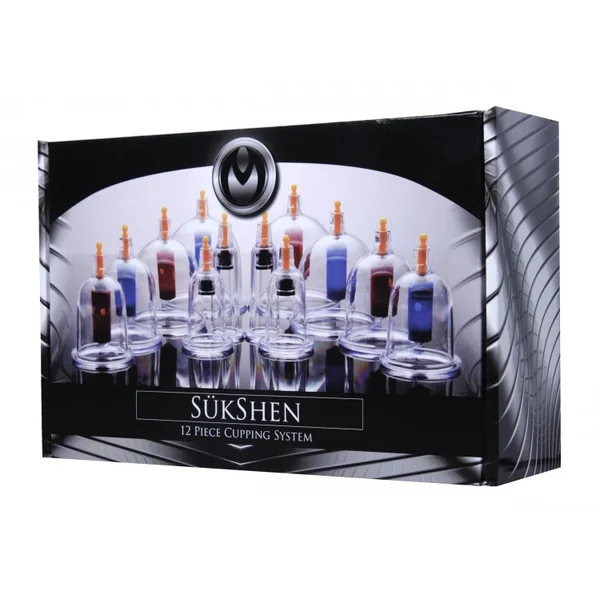 Master Series Sukshen 12-Piece Cupping System