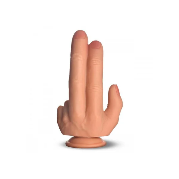 Master Series The Shocker Silicone Dildo – Vanilla