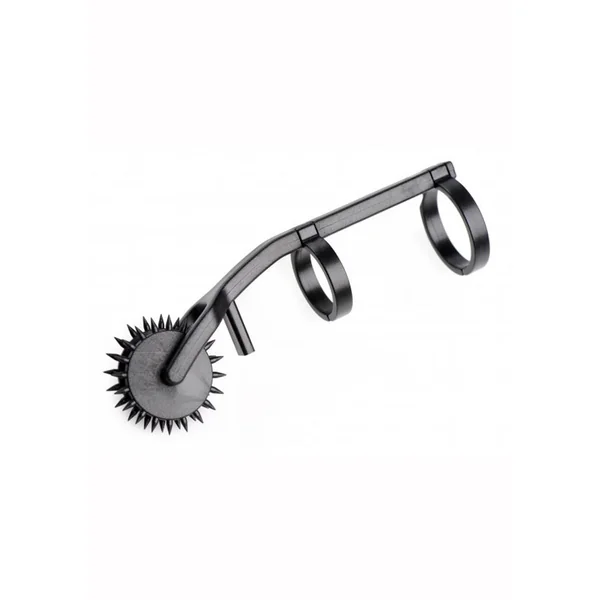 Master Series Thorn Double Finger Pinwheel Plastic Black