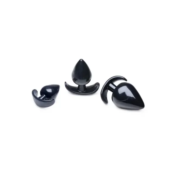 Master Series Triple Spades 3 Piece Anal Plug
