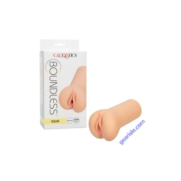 Masturbator CalExotics Boundless Vulva IvoryLife Like Close Ended