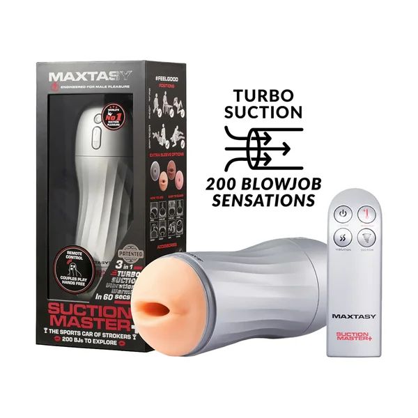 Maxtasy Suction Master Remote Controlled Strokers