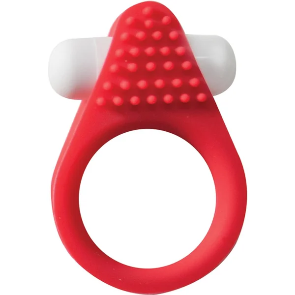 Maxx Gear Stimulation Ring Silicone Waterproof Red