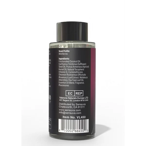 Me and You Pheromone Infused Luxury Massage Oil Berry Flirty 2oz