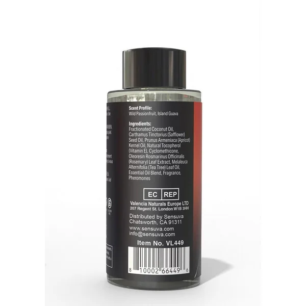 Me and You Pheromone Infused Luxury Massage Oil Island Passion 2oz