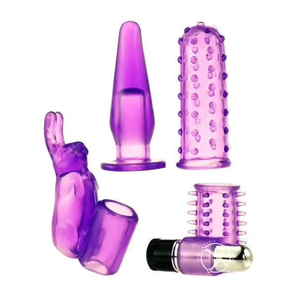 ME YOU US 4play Couples Kit with Bullet and Sleeves