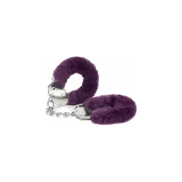 Me You Us Furry Handcuffs, Purple