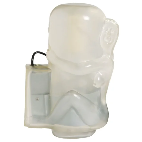 Me You Us Turbo Stroker Vibrating Masturbator Clear