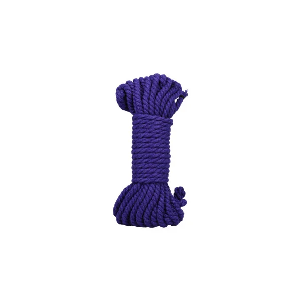 Merci Bind & Tie 6 mm Hemp Bondage Rope, 30 ft., Violet