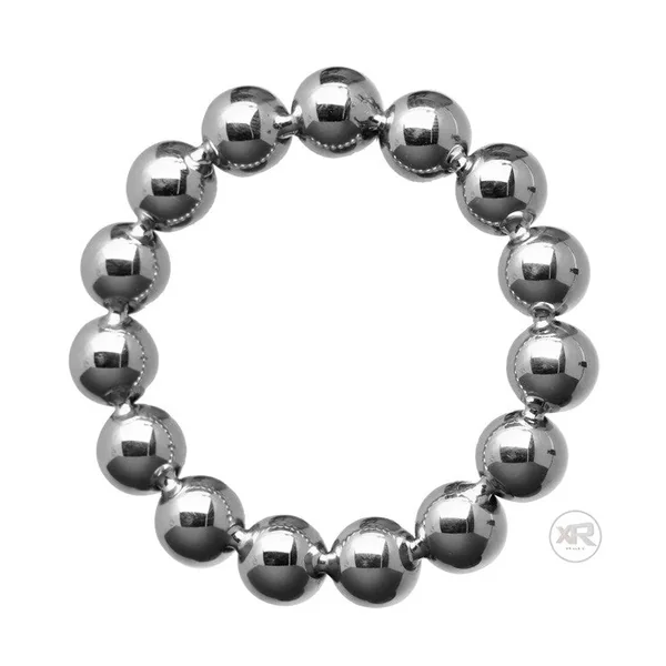 Meridian Stainless Steel Beaded Cock Rings