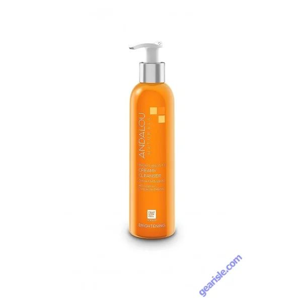 Meyer Lemon Plus C Creamy Cleanser Brightening 6 Oz Andalou Naturals