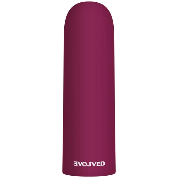 Mighty Thick Rechargeable Bullet Vibrator – Red