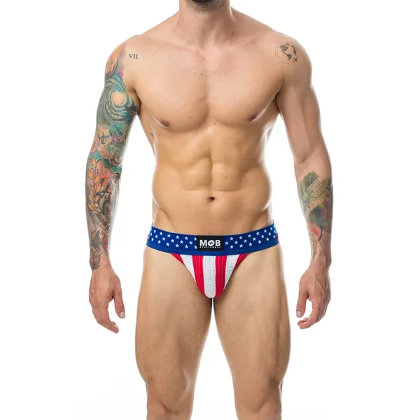 Mob USA Jock – XLarge (Red/Whit/Blue)