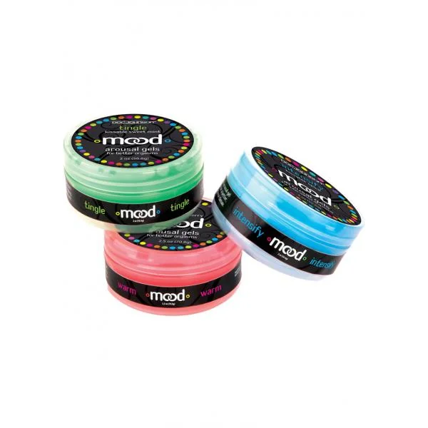 Mood Arousal Gels 3 Pack Tingle, Warm, And Intensify