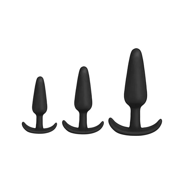 Mood Naughty 1 3-piece Anal Trainer Plug Set