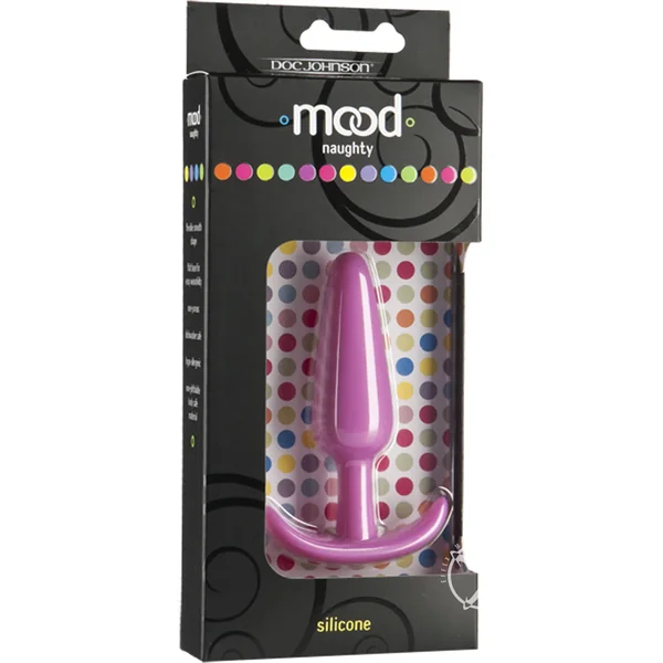 Mood Naughty 1 Silicone Anal Plug - Medium - Pink
