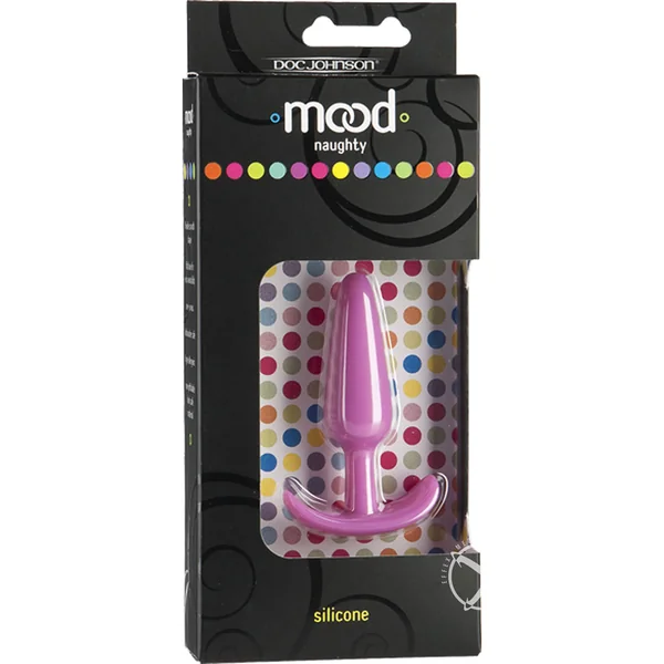 Mood Naughty 1 Silicone Anal Plug - Small - Pink