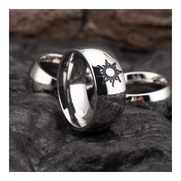 Moon And Stars Stainless Steel Penis Ring Jewelry Cock Ring
