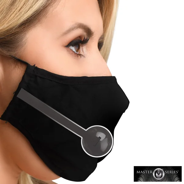 Ms Under Cover Ball Gag Face Mask