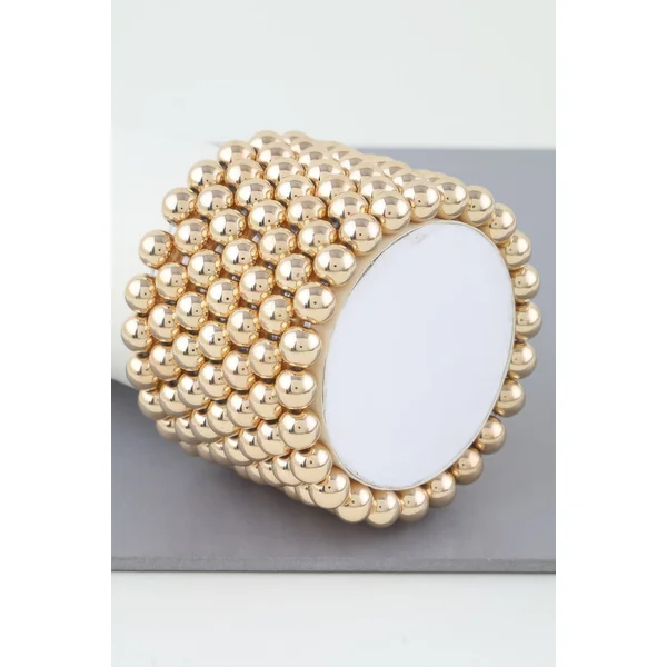 Multi Beaded Cuff Bracelet