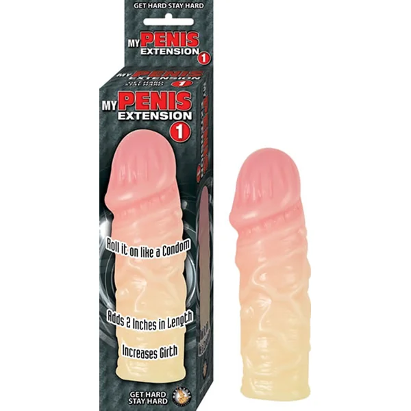 My Penis Extension Sleeve Flesh 2 Inch Length Increase Waterproof