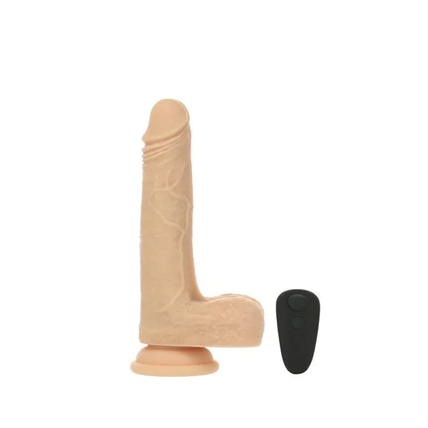 Naked Addiction 7.5 The Freak Vibrating Rotating & Dong Thrusting Vanilla"