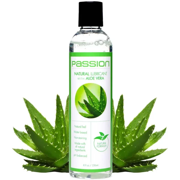 Natural Lubricant with Aloe Vera – 8oz