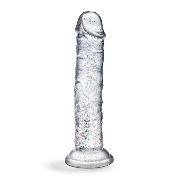 Naturally Yours Glamor Dildo 7in - Sparkling