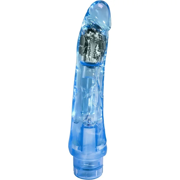 Naturally Yours Mambo Vibrating Dildo 9in – Blue
