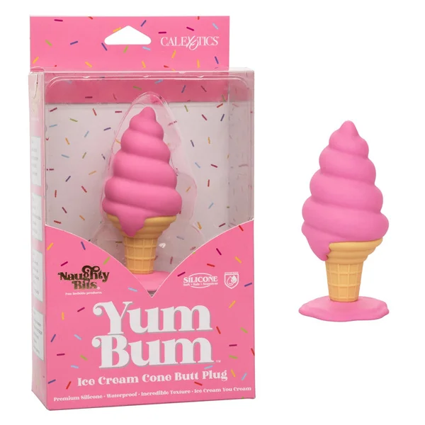 Naughty Bits Yum Bum Ice Cream Cone Butt Plug