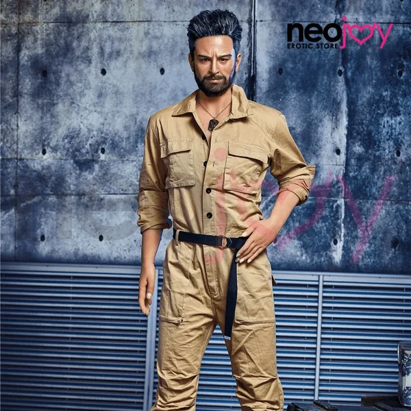 Neodoll Racy William – Silicone TPE Hybrid Male Sex Doll – 175cm – Tan