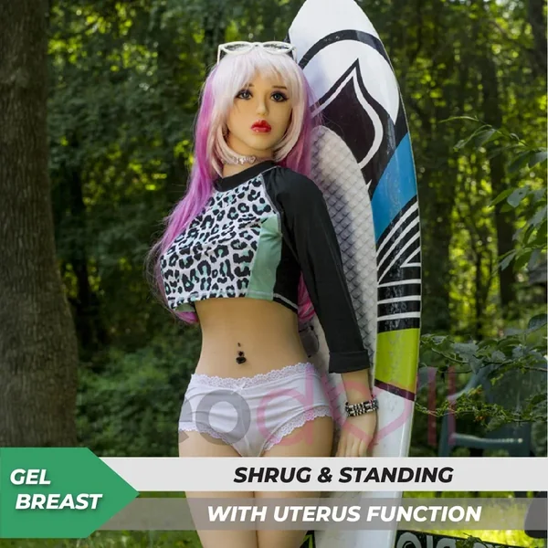 Neodoll Sugar Babe – Karla – Realistic Sex Doll – Gel Breast – Uterus – 148cm – Natural