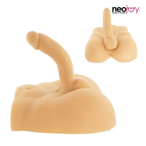 Neojoy Adonis Dong Male Doll Lower Torso with Penis and Anus – Flesh