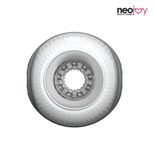 Neojoy – Dual Automatic Vibrating Male Stroker and Masturbator with 10 Vibrating Modes- Grey
