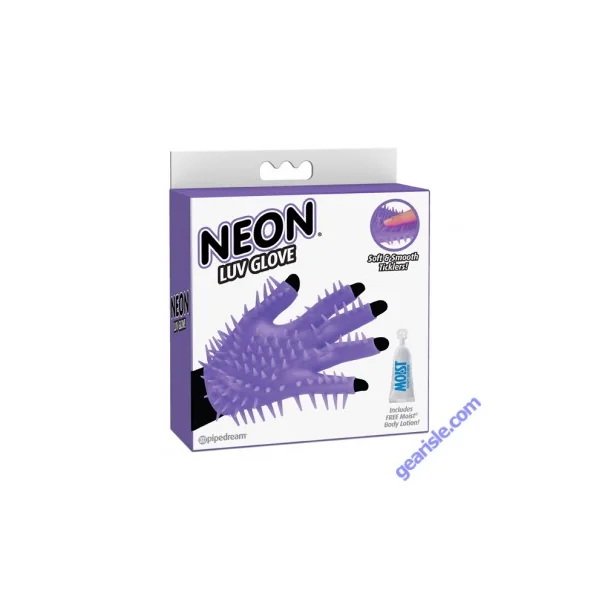 Neon Luv Glove Purple